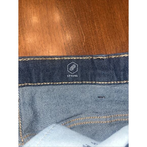 Levis Jeans Men 34x32 (31) Western Fit Denim Classic American Dark Blue 37681 - Picture 2 of 7